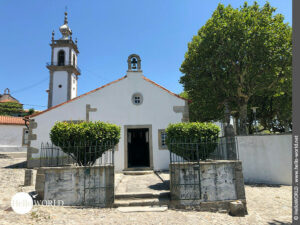 Das ist die kleine Capela de San Roque in Viana do Castelo.