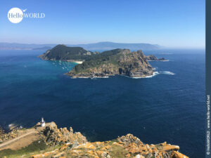Ausblick von der Isla del Montefaro Hier sieht man einen Ausblick vom Fao da Porta auf die Illa de San Martino.