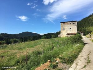 Hier sieht man eine l&auml;ndliche Aufnahme von einer Jakobswegreise auf dem Camino del Norte