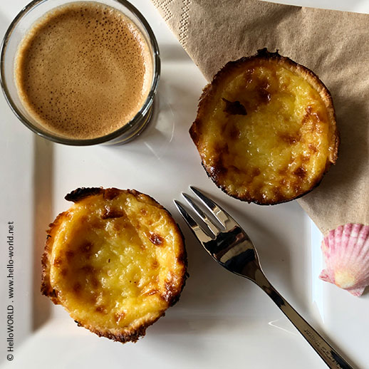 Pasteis de Nata - das portugiesische Puddingtörtchen